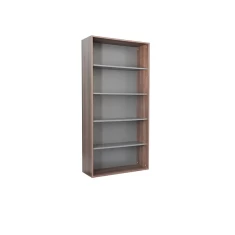 Bofa Bookcase 1800 American Walnut / Storm Grey