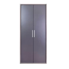 Bofa Bookcase 1800 With Doors Coimbra / Storm Grey