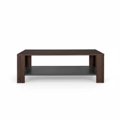 Bofa Coffee Table 900 American Walnut / Storm Grey