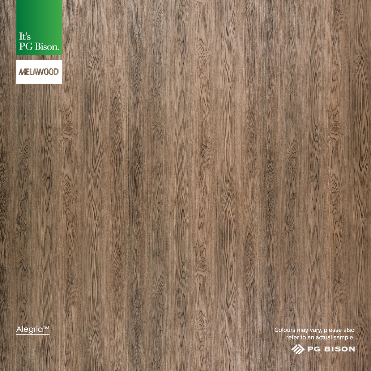 Woodgrain, Thickness: 18mm, Select: per sheet, Dimension: 2750mm x 1830mm, Colour: Alegria