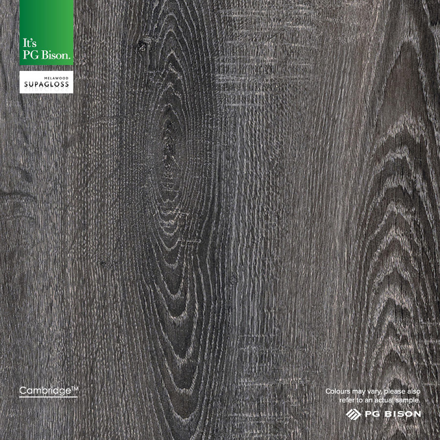 Gloss Woodgrain(Thickness:18mm,Dimension:per sq mtr,Colour:Cambridge Oak)