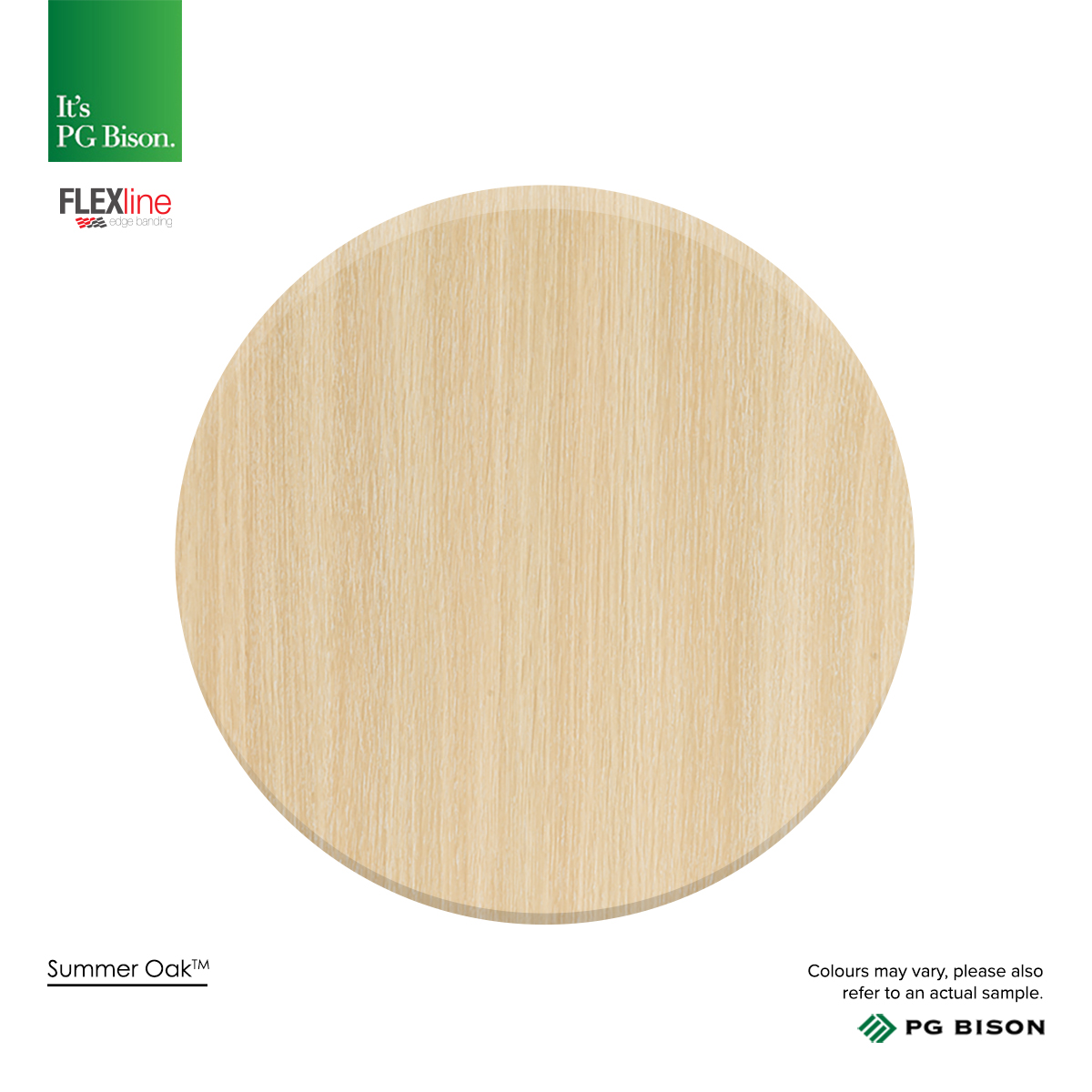 Cover Caps Woodgrain(Stickers / Sheet:50,Diameter:14mm,Colour:Summer Oak)