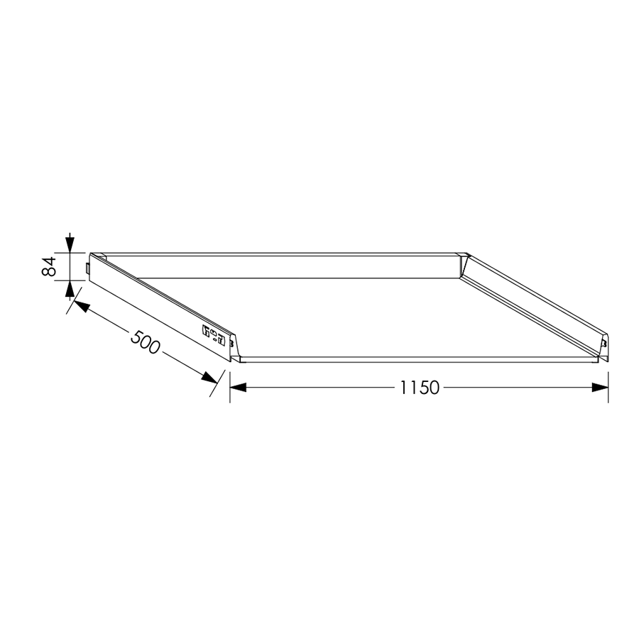 QuickLOC Blum Antaro Draw Box Height 1 for Base Unit 1200 mm in Kenya