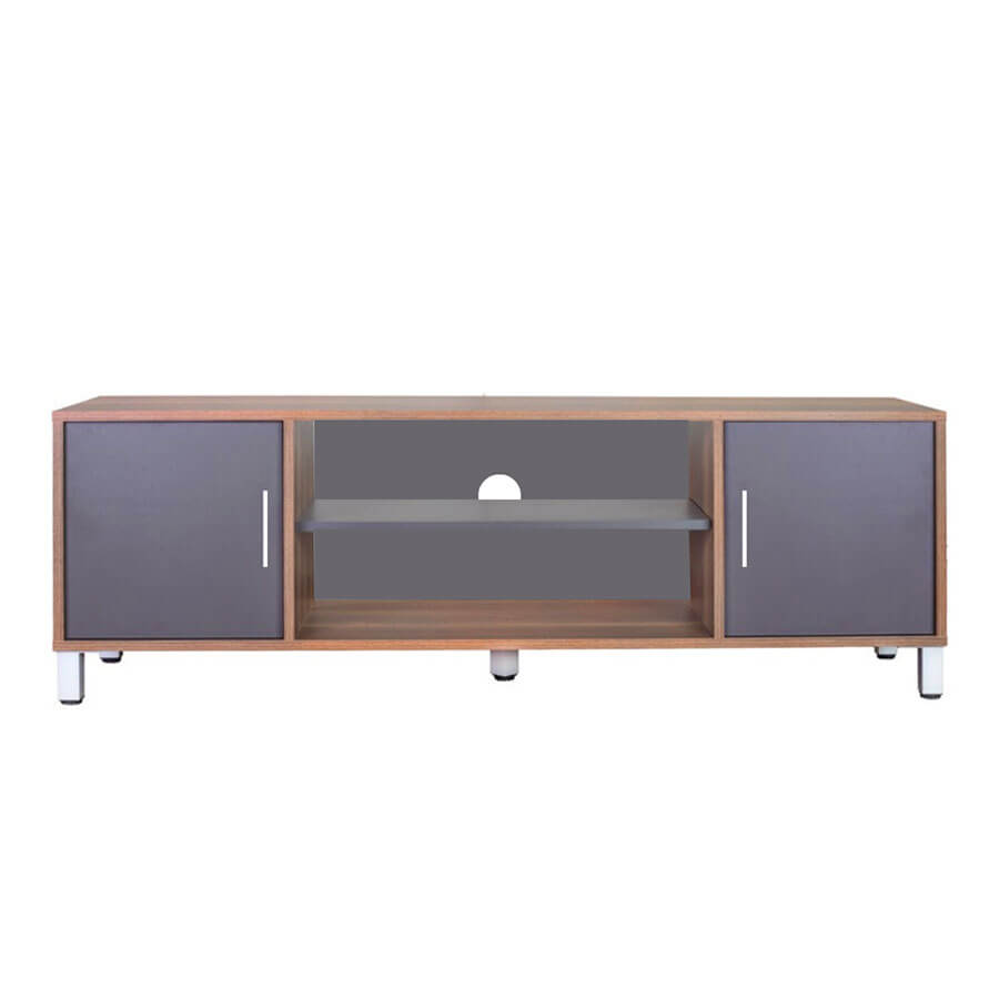 Bofa Media Unit 1550 American Walnut / Storm Grey in Kenya