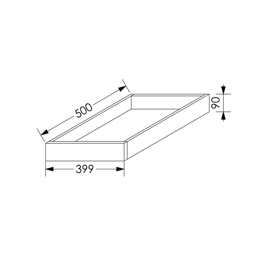 QuickLOC DTC D MOTION Kitchen Drawer Box Height 1 for Base/Tall Unit 450mm in Kenya
