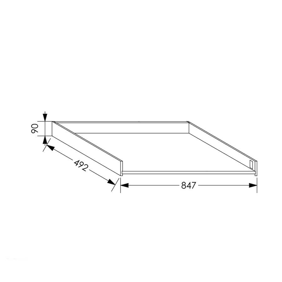 QuickLOC DTC MAGIC STAR Kitchen Drawer Box Height 1 for Base Unit 900mm in Kenya