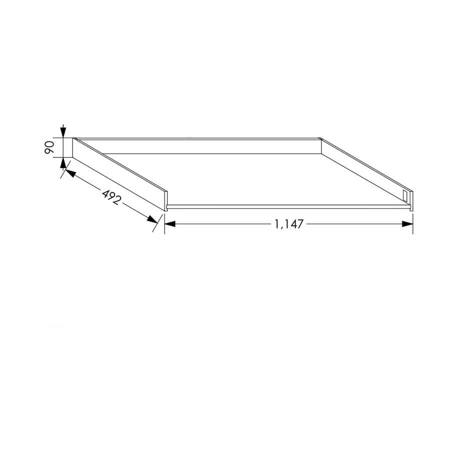 QuickLOC DTC MAGIC STAR Kitchen Drawer Box Height 1 for Base Unit 1200mm in Kenya