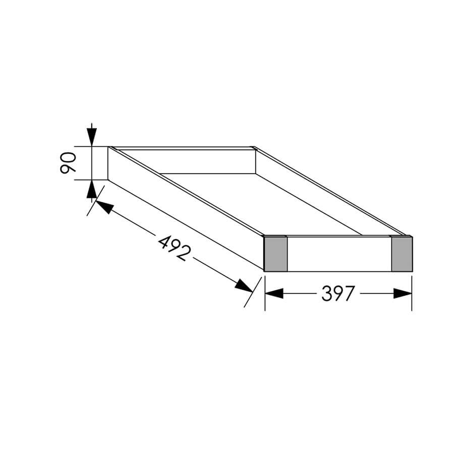 QuickLOC DTC MAGIC STAR Inner Drawer Box Height 1 for Base Unit 450mm in Kenya