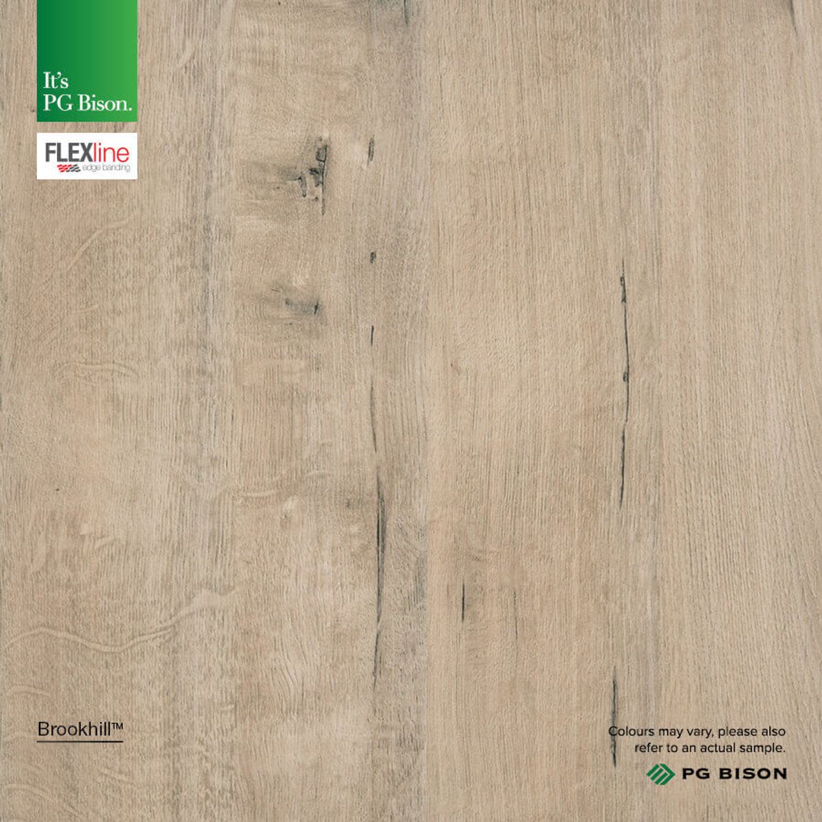 Woodgrain Thickness:0.8 x 29mm,Product Type:PER METRE,Colour:Brookhill in Kenya
