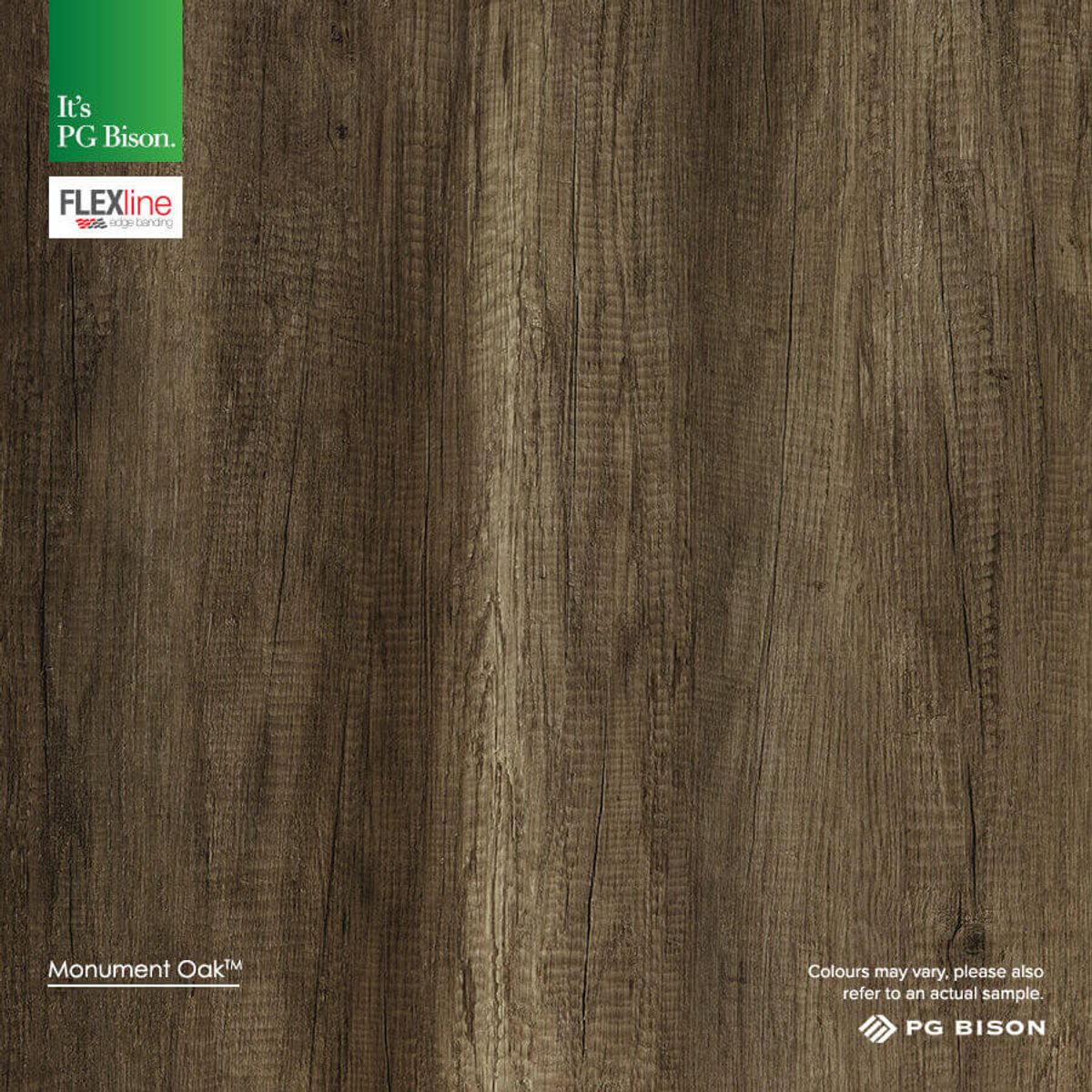 Edging Woodgrain(Thickness:0.8 x 22mm,Product Type:PER METRE,Colour:Monument Oak)