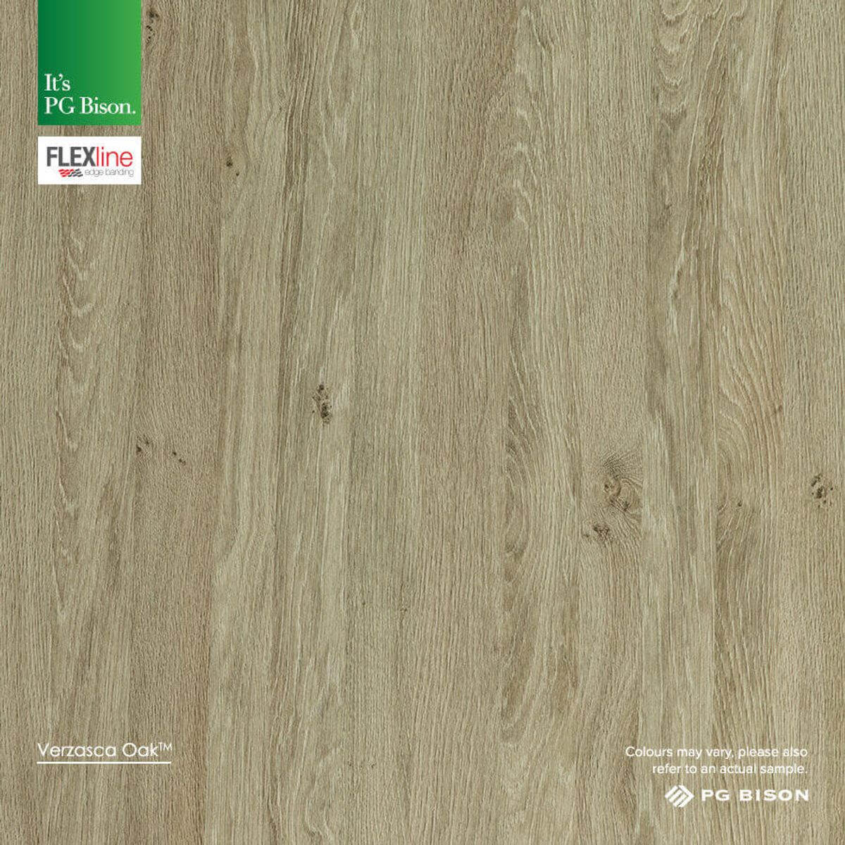 Edging Woodgrain(Thickness:0.8 x 22mm,Product Type:PER METRE,Colour:Verzasca Oak)