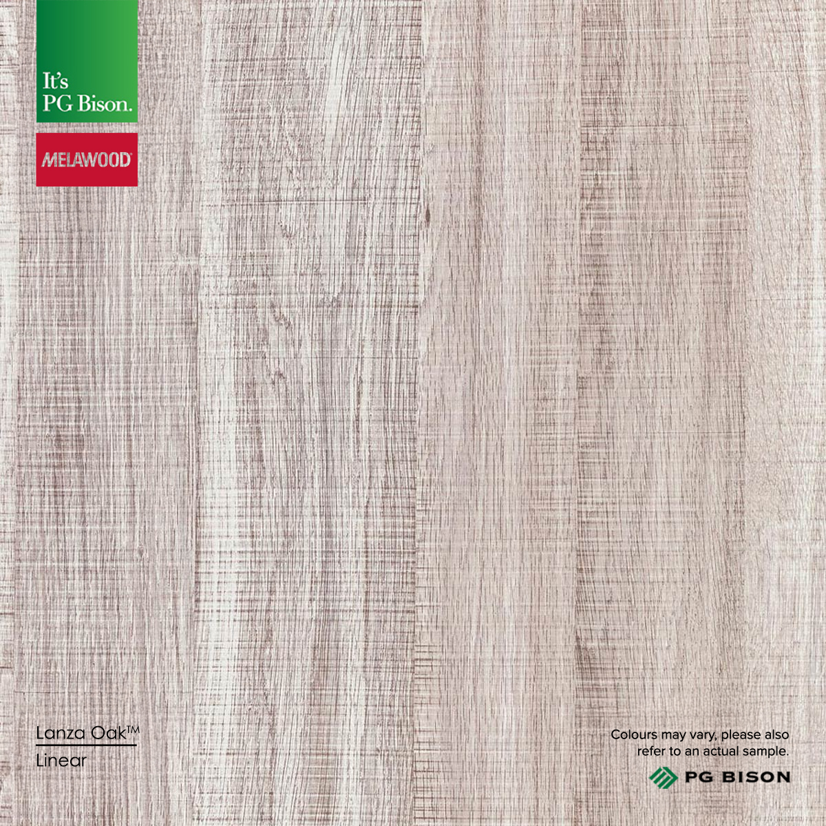 Woodgrain, Thickness: 18mm, Select: per sheet, Dimension: 2750mm x 1830mm, Colour: Lanza Oak