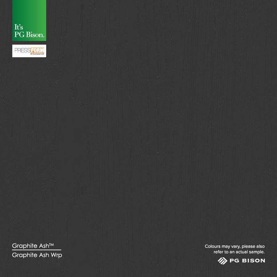 PVC Foil Wrap(Thickness:18mm,Dimension:per sq mtr,Design:Gable,Colour:Graphite Ash)