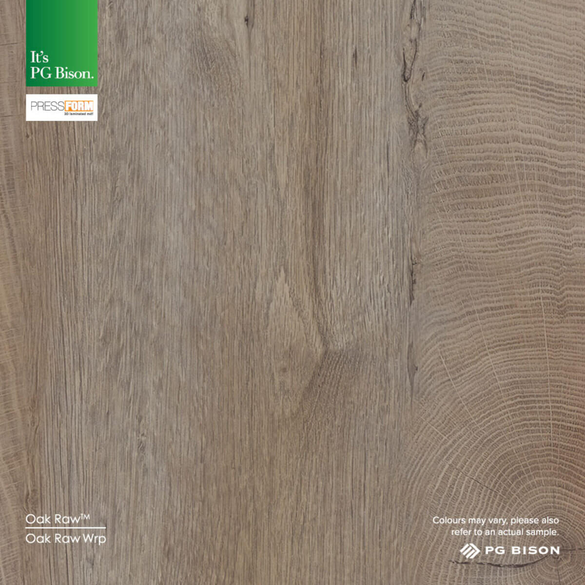 PVC Foil Wrap(Thickness:18mm,Dimension:per sq mtr,,Colour:Oak Raw)