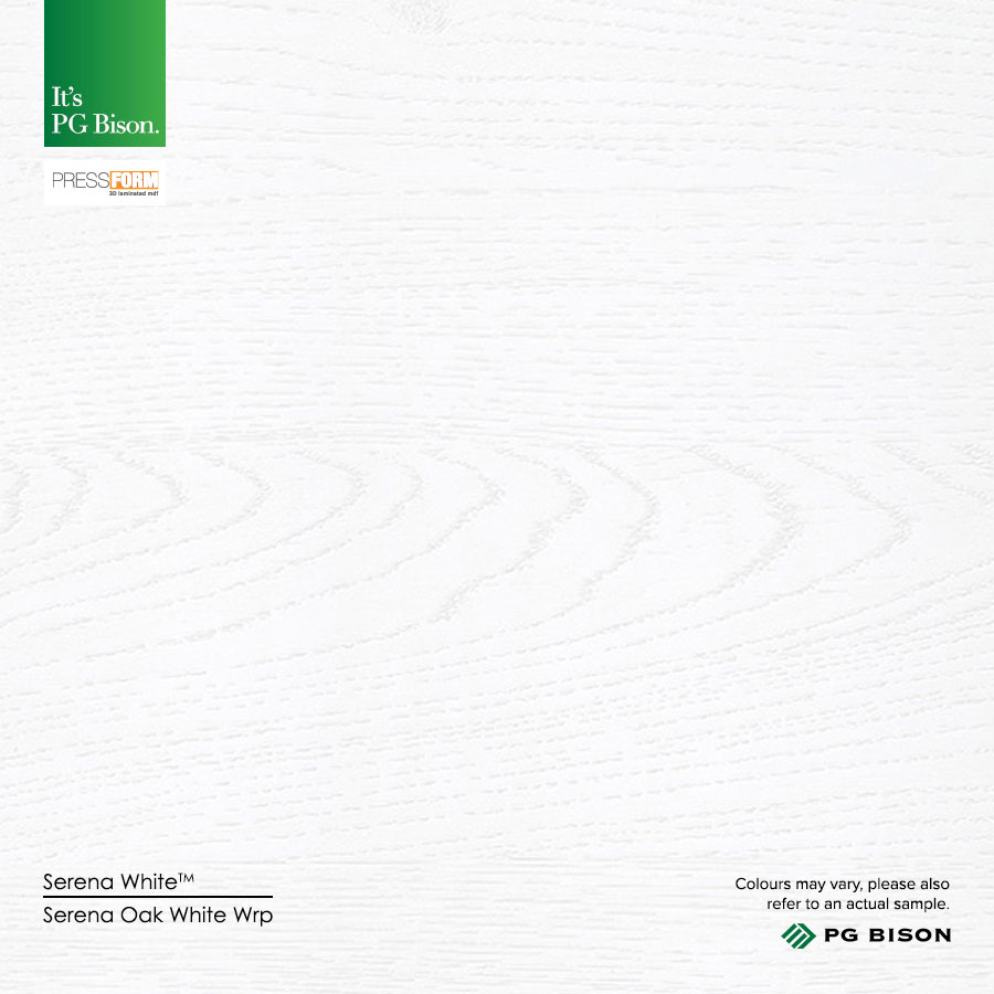 PVC Foil Wrap Panels Thickness:18mm,Dimension:per sq mtr,Colour:Serena White in Kenya
