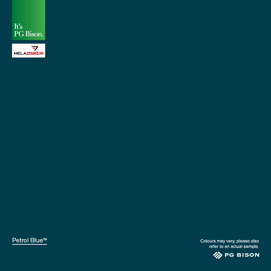 MDF Petrol Blue