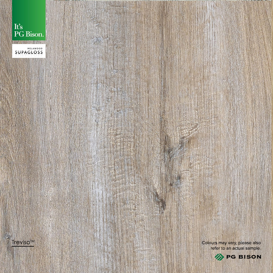 Gloss Woodgrain(Thickness:18mm,Dimension:per sq mtr,Colour:Treviso)