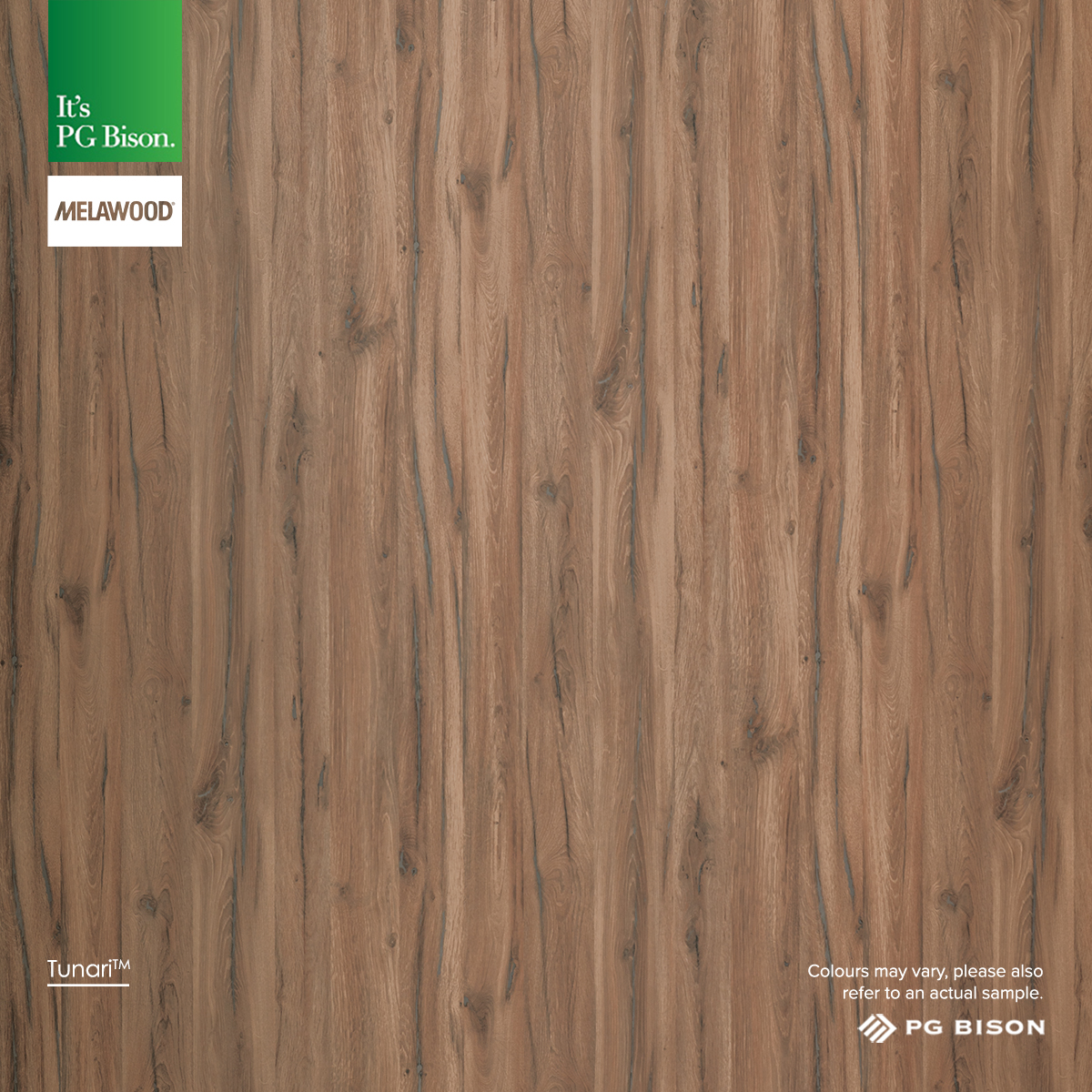 Woodgrain, Thickness: 18mm, Select: per sheet, Dimension: 2750mm x 1830mm, Colour: Tunari