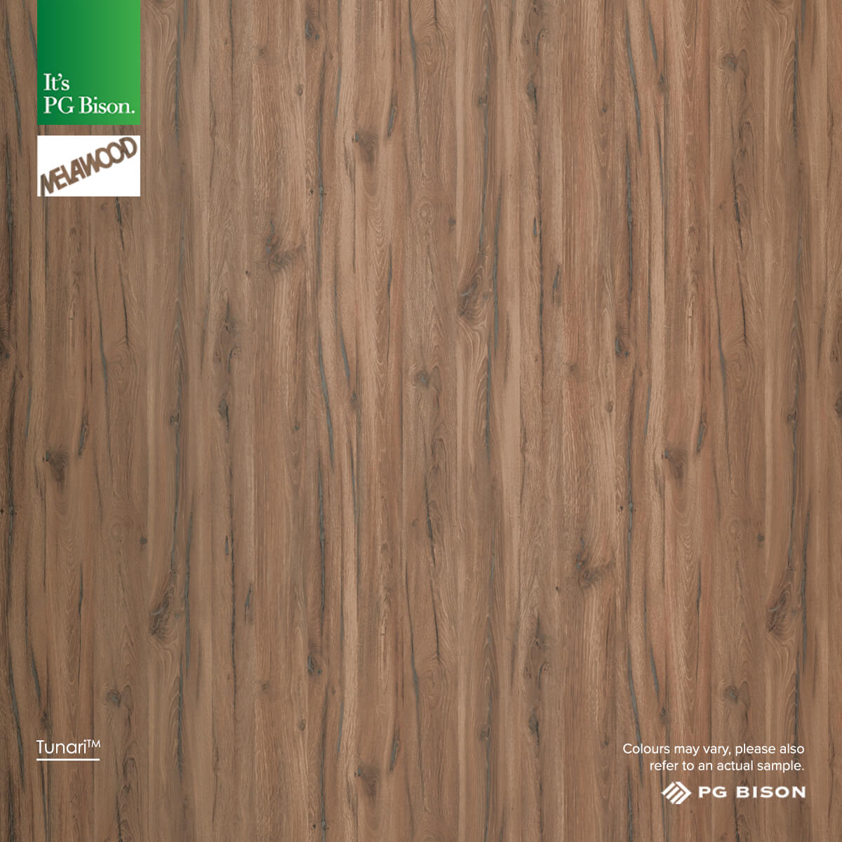 Woodgrain, Thickness: 18mm, Select: per sheet, Dimension: 2750mm x 1830mm, Colour: Tunari