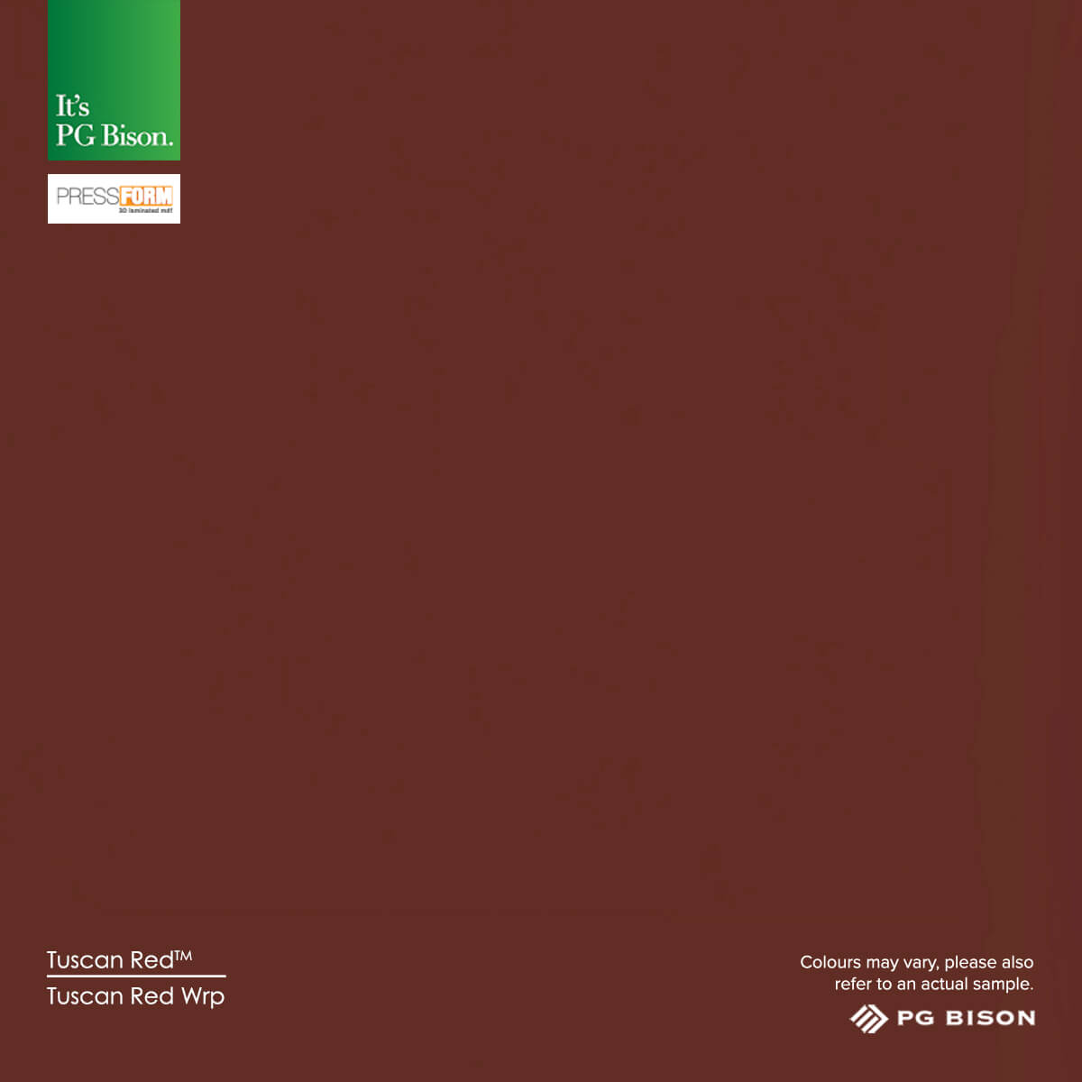PVC Foil Wrap Panels Thickness:18mm,Dimension:per sq mtr,Colour:Tuscan Red in Kenya