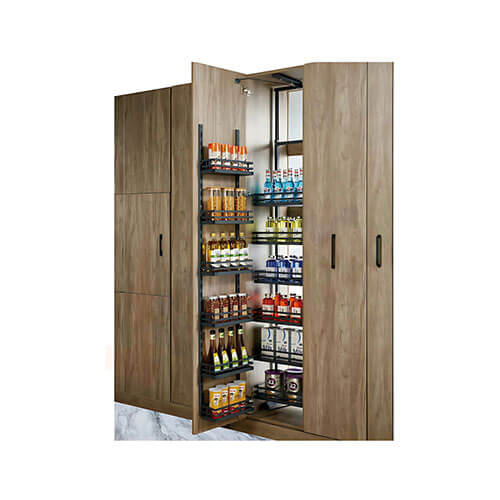 Pull Out Pantry Tall Cabinet Width 450mm H(1650 - 1950mm) in Kenya