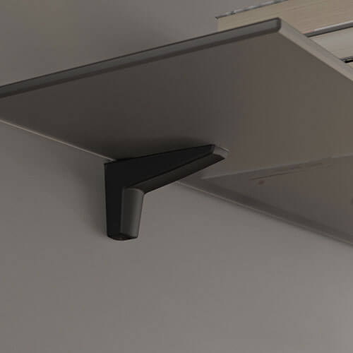 Shelf Support Moon Matt Black in Kenya