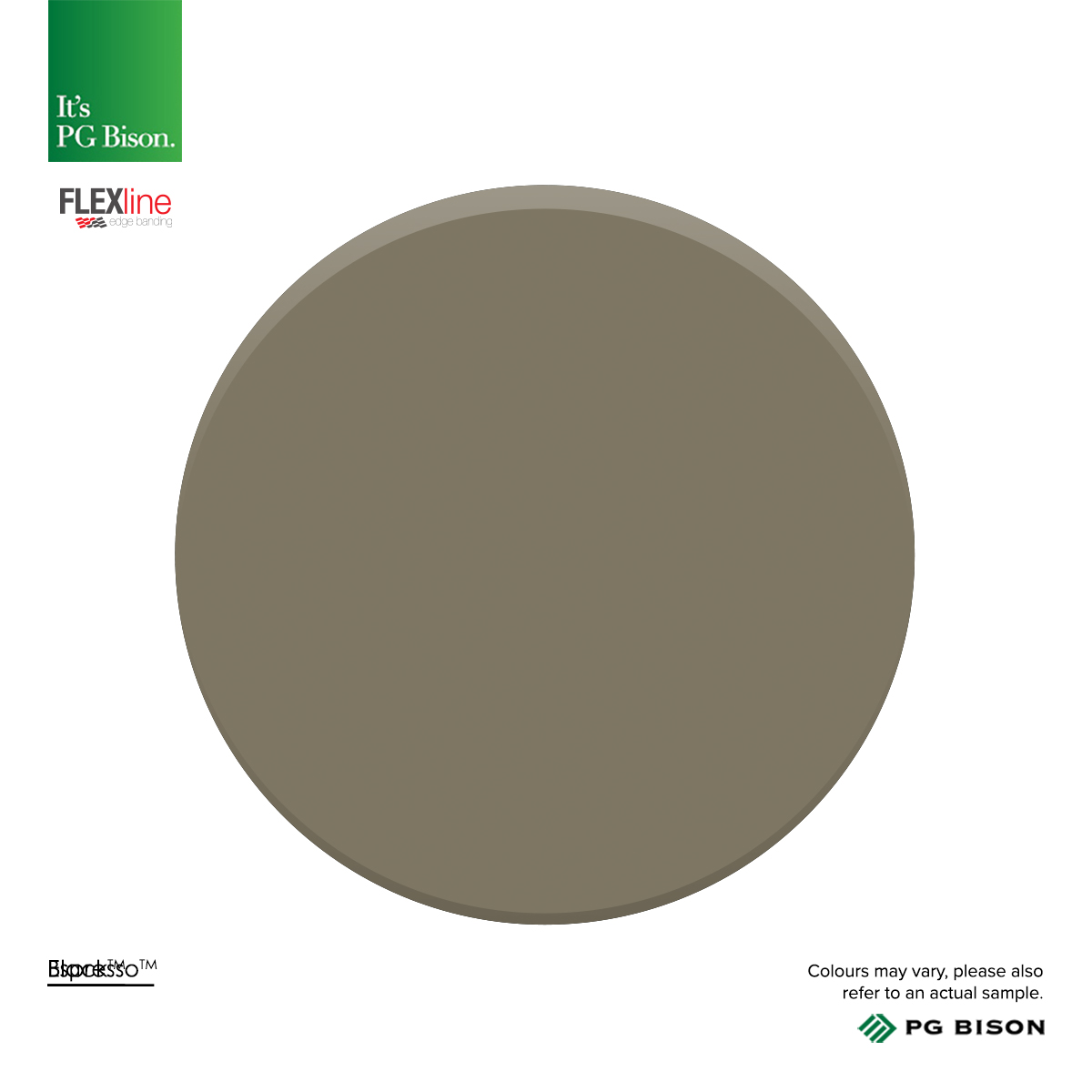 Cover Caps Plain(Stickers / Sheet:50,Diameter:14mm,Colour:Espresso)