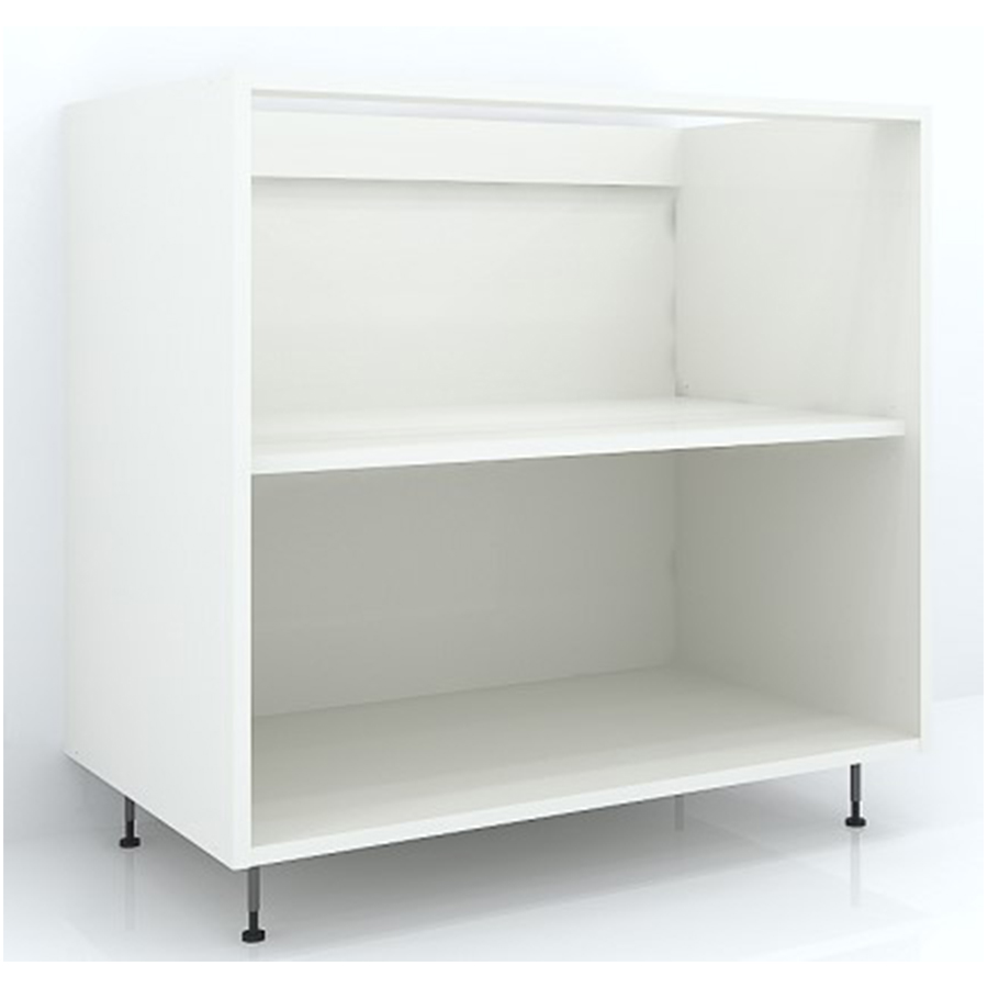KIN Kitchen Base Cabinet 900mm White