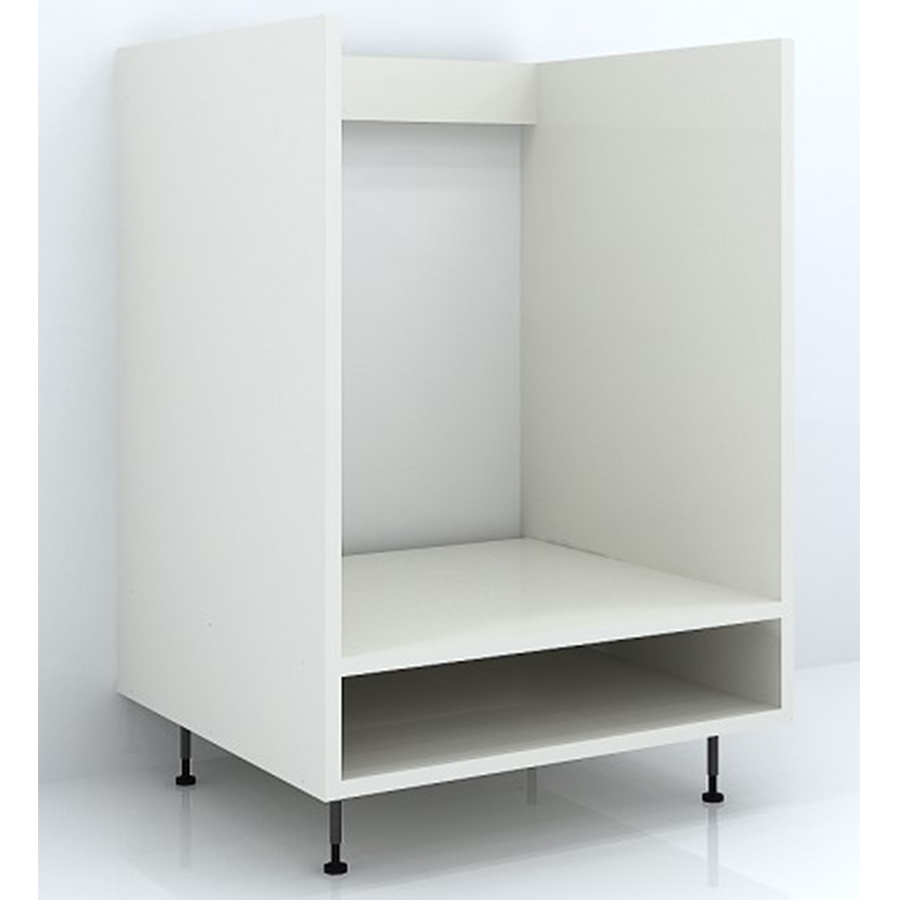 KIN Kitchen Base Oven Cabinet 600mm White